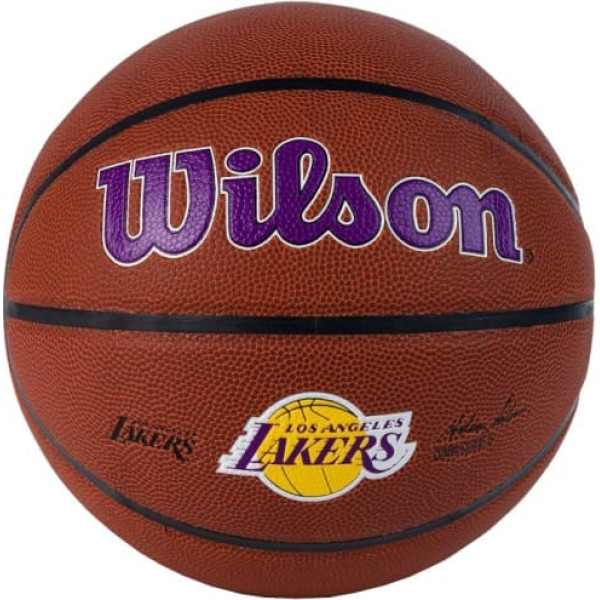 Баскетбольный мяч Wilson Team Alliance Los Angeles Lakers Ball WTB3100XBLAL/7