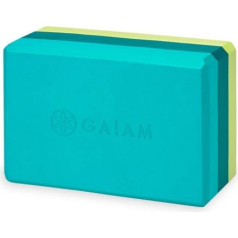 Gaiam Teal Tonal Tri 62207 / N / A Yoga Cube