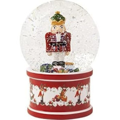 Villeroy & Boch - Christmas Toys, large snow globe, nutcracker, 13 x 13 x 17 cm, porcelain/glass, multi-coloured 14-8327-6694