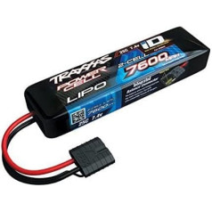 Traxxas Model Building akumulatoru bloks (LiPo) 7,4 V 7600 mAh. Šūnu skaits: 2 25 C Box cietais korpuss iD