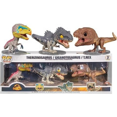 Funko pops! Jurassic World Dominion: Dinosaur 3 Pack Exclusive vinila figūriņas