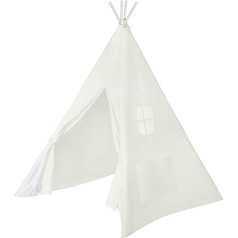 Roba Play Tent Teepee Play Tent Bērnu audumi 'Tipi', INKL. Soma