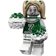 LEGO Series 14 mini figūriņa zombiju karsējmeitene no LEGO