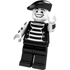 Lego minifigūras kolekcijas 2. sērijas brīvs mini figūriņas mīmu mākslinieks