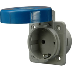 Orno Paneļa ligzda 2P+E (Schuko), 16A, 230 VAC, IP67