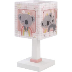 Dalber bērnu galda lampa gultas lampa Koala Rose Animals