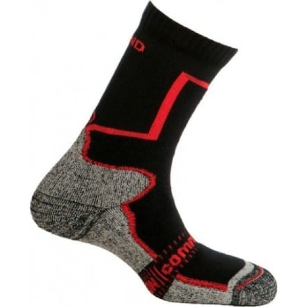 Mund Zeķes Pamir M Black/Red