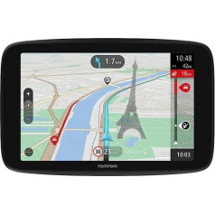 Navigācijas ierīce TomTom GO Navigator (6 collas, putekļu novēršana, pateicoties TomTom Traffic, karšu atjauninājumi pasaule, atjauninājumi, izmantojot Wi-Fi)