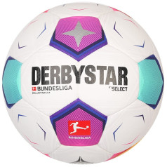 DerbyStar Bundesliga 2023 Brillant Replica Ball, balta/balta/5