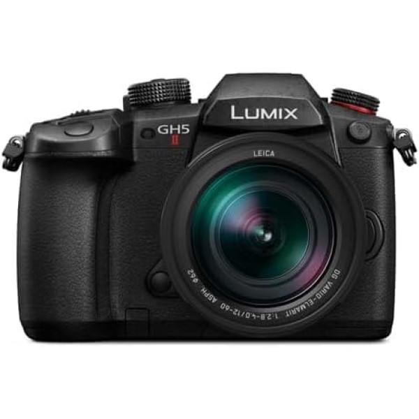 Panasonic LUMIX DC-GH5M2LE sistēmas kamera ar LEICA 12-60 mm / F2.8-4.0 objektīvu (20MP, 4K, dubultā stabilizācija, aizsardzība pret aukstumu/putekļu un šļakatām)