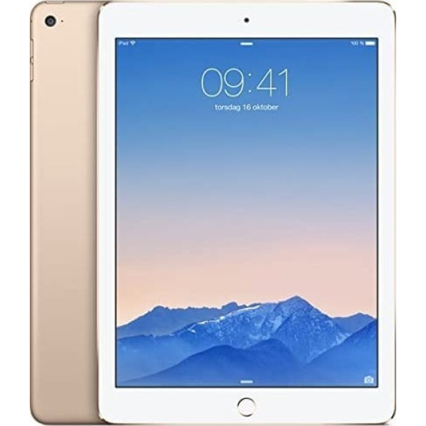 Apple iPad Air 2 32 GB Wi-Fi + mobilais — zelts — Entriegelte (Generalüberholt)