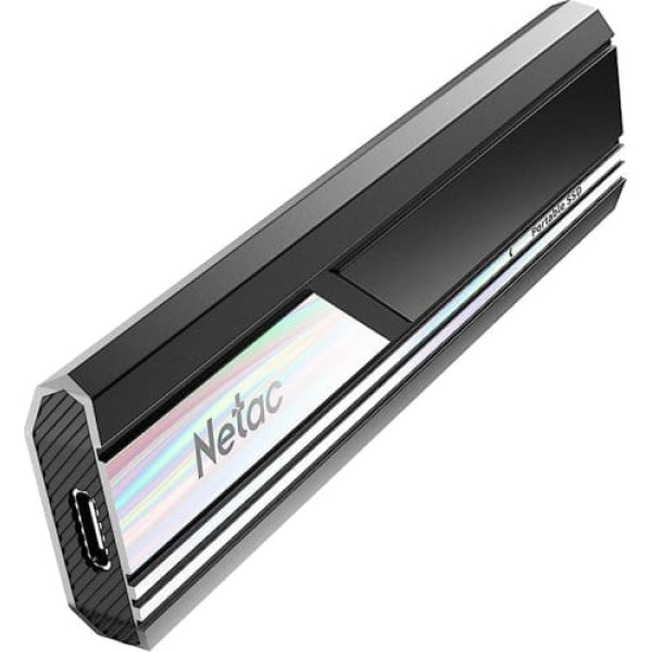 Netac ZX10 1TB USB 3.2 Gen 2 SSD Type-C PCIeGen3x4 NVMe1.3 ārējais cietvielu disks