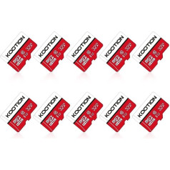 KOOTION Micro SD karte 32GB 10. klases atmiņas karte SD MicroSDHC 10 Mini SD karte 32G atmiņas kartes Krāsainas (UHS-I A1 U1) SD kartes 32GB MicroSD karte kamerām Mobilais telefons planšetdators Android