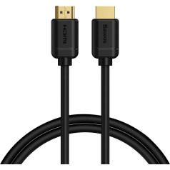 Kabelis HDMI 2.0 75cm melns