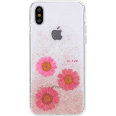 FLAVR Real 3D Flowers Gloria Premium Aizsargapvalks Telefonam Ar Īstiem Ziediem Priekš Apple iPhone X / XS