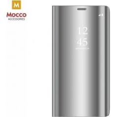 Mocco Clear View Cover Case Grāmatveida Maks Telefonam Xiaomi Redmi 8A Sudraba
