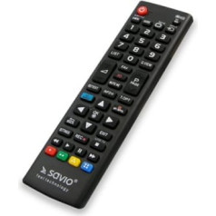 Savio RC-05 Universal Remote For LG TV Black