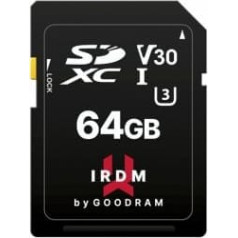 Goodram SDXC IRDM UHS-I U3 64GB Atmiņas karte