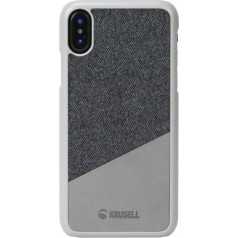 Krusell Tanum Cover Apple iPhone XS grey