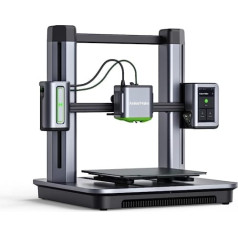 AnkerMake M5 3D printeris, ātrdarbīgs ātrs FDM 3D printeris, jauninājums ar ātrumu 500 mm/s ātrajā režīmā, 0,1 mm precizitāte, vienkārša darbība iesācējiem, kļūdu noteikšana ar AI