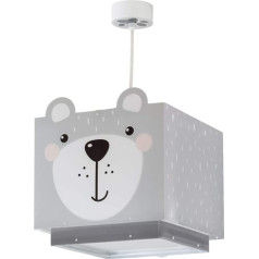 Dalber bērnu kulonu gaisma Little Bear Animals Grey