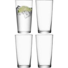 LSA Gio Juice Glass (liels) 320 ml Caurspīdīgs x 4