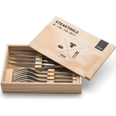 Höfats Cutlery Steak Tools, nerūsējošais tērauds, 24,5x16,5x4,5 – 030501