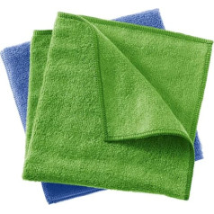 HAKA Bamboo Cotton Cloths Pack of 2 for Sensitive Surfaces for Cleaning and Dusting