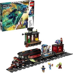 Lego Hidden Side 70424 Ghost Train Express spoku rotaļu komplekts (698 gabali)