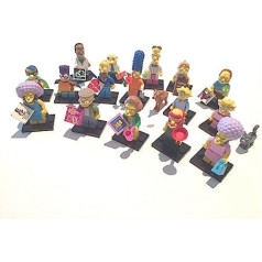 Lego 71009 minifigūra Lego Simpsons Serie 2 — Komplettsatz — alle 16 fig.