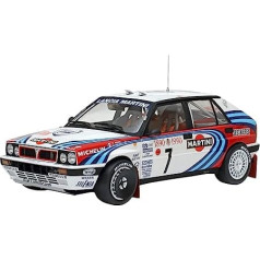 Italeri 4709 1:12 Lancia Delta HF Integral 16V modeļu veidošanas komplekts, stendu modeļu izgatavošana, amatniecība, hobijs, līmēšana, plastmasas komplekts, detalizēts, daudzkrāsains