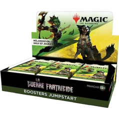 Magic The Gathering Jumpstart D1479101 pastiprinātājs ar 18 pastiprinātājiem (franču versija), daudzkrāsains