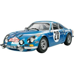 TAMIYA 300024278 300024278-1:24 Renault Alpine A110 '71 Monte Carlo, uzticama kopija, plastmasas komplekts, amatniecība, modeļu komplekts, montāža, nekrāsots