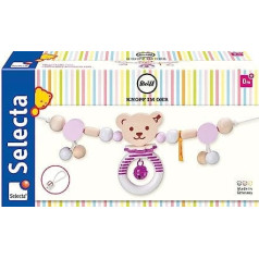 Steiff by Selecta ratiņu ķēde rozā 63 cm