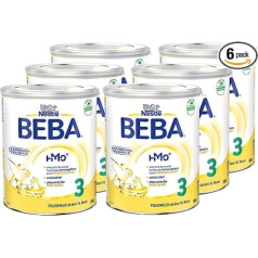 Nestlé BEBA 3 Folgemilch, Folgenahrung ab dem 10. Monat, 6er Pack (6 x 800 g)