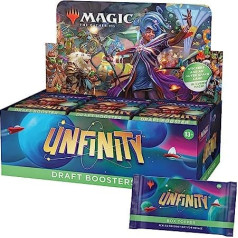 Magic the Gathering Unfinity-Draft Display 36 Boosters & Box Topper