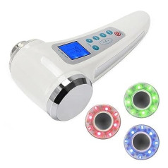 ‎Bowka BOWKA Cosmetic Ultrasonic Device 1 MHz + 3 MHz for Body and Face Ultrasonic Devices Skin Rejuvenation Skin Cleansing Anti-Wrinkle Anti-Ageing and Acne