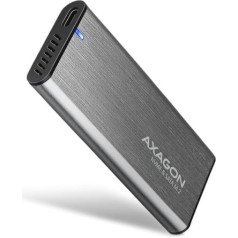 Action External Enclosure, Aluminum, Screwless, EEM2-SG2, USB-C 3.2 Gen 2 - M.2 NVMe & Sata SSD