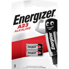 Energizer speciālās sārma baterijas e a23 2 gab
