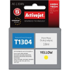 Activejet ae-1304n tinte (epson t1304 aizstājējs; supreme; 18 ml; dzeltena)