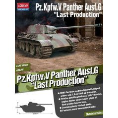 Academy Plastic model pz.kpfw.v pantera ausf.g late production