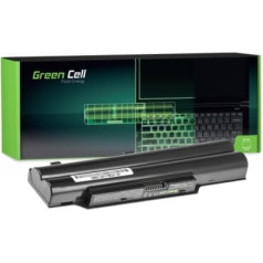 Green Cell zaļo šūnu akumulators FS10 fpcbp250 priekš fujitsu-siemens lifebook a530 a531 ah530 ah531 4400mah 10.8v/11.1v