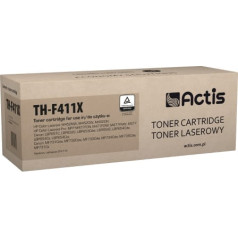 Actis th-f411x toneris (HP 410x CF411x nomaiņa; standarta; 5000 lappušu; zils)