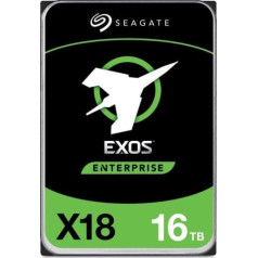 Seagate exos x18 servera HDD (16 tb; 3,5 collas; sata iii)