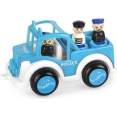 Dante Police jeep vehicle with jumbo viking toys figures