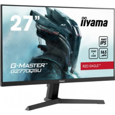 Iiyama 27 collu monitors g2770qsu-b1 0,5 ms, ips, dp, hdmi, 165 Hz, 400 cd / m2, usbx2