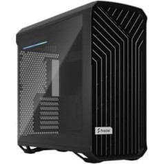 Fractal Design Melns torrent korpuss tg gaišs tonis 5xfan atx