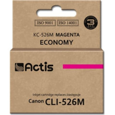 Actis kc-526m tinte (aizstājēja Canon Cli-526m; standarta; 10 ml; sarkana)