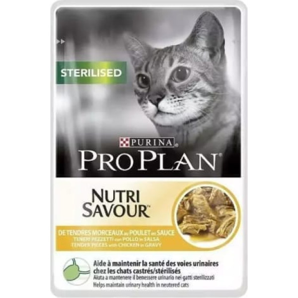 Purina Nestle Purina pro plan kaķu sterilizēta vista 85g