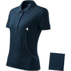 Malfini Cotton polo krekls W MLI-21302 tumši zils / S